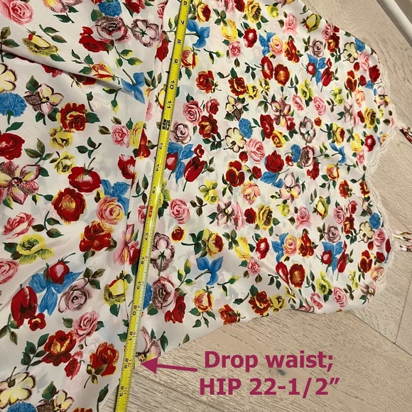 Vintage Natori Slip Nightgown Floral sleep Slip Dress - Large - Picture 4 of 14